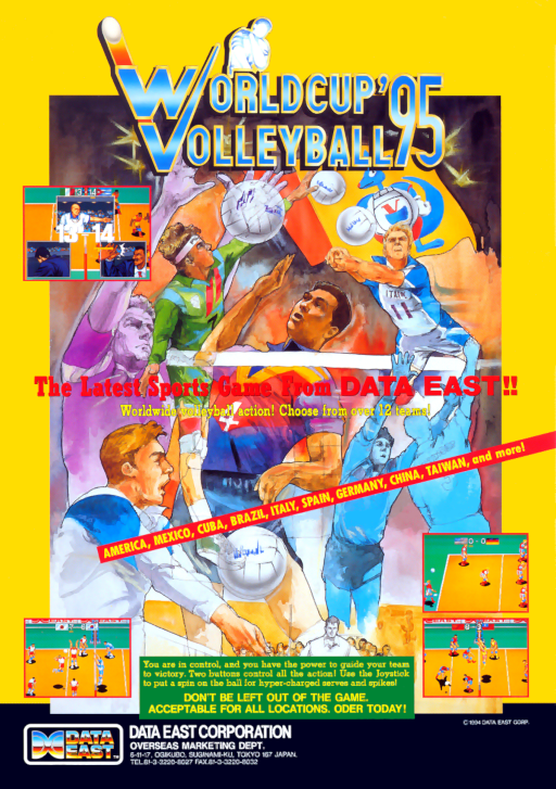 World Cup Volley 95 (Japan v1.0) Game Cover